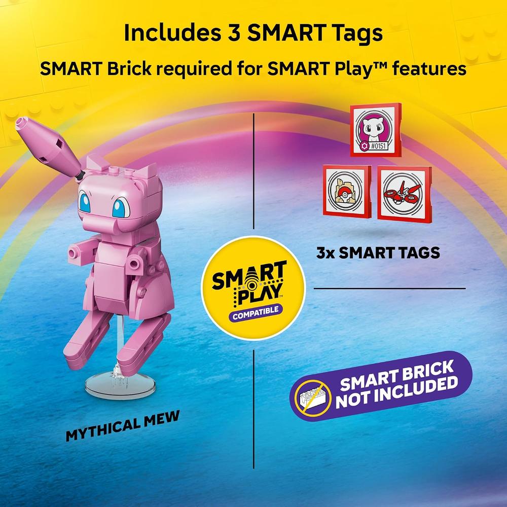 LEGO DRON BUSQUEDA DEL MÍTICO MEW POKÉMON SMART PLAY 72161 - 4