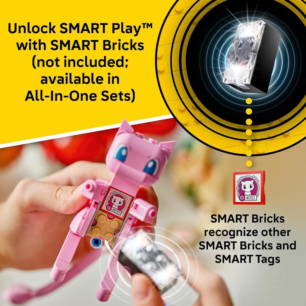 LEGO DRON BUSQUEDA DEL MÍTICO MEW POKÉMON SMART PLAY 72161 - 5