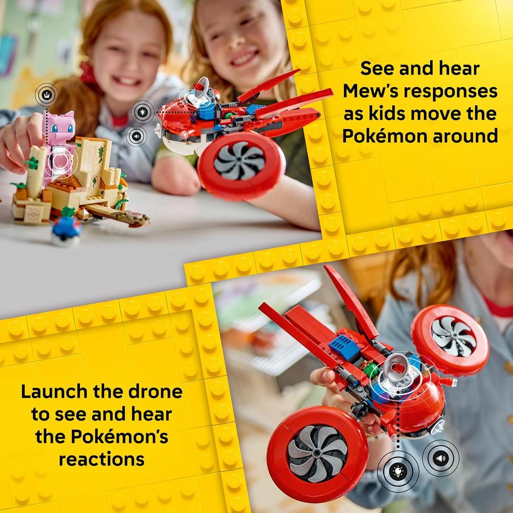 LEGO DRON BUSQUEDA DEL MÍTICO MEW POKÉMON SMART PLAY 72161 - 6