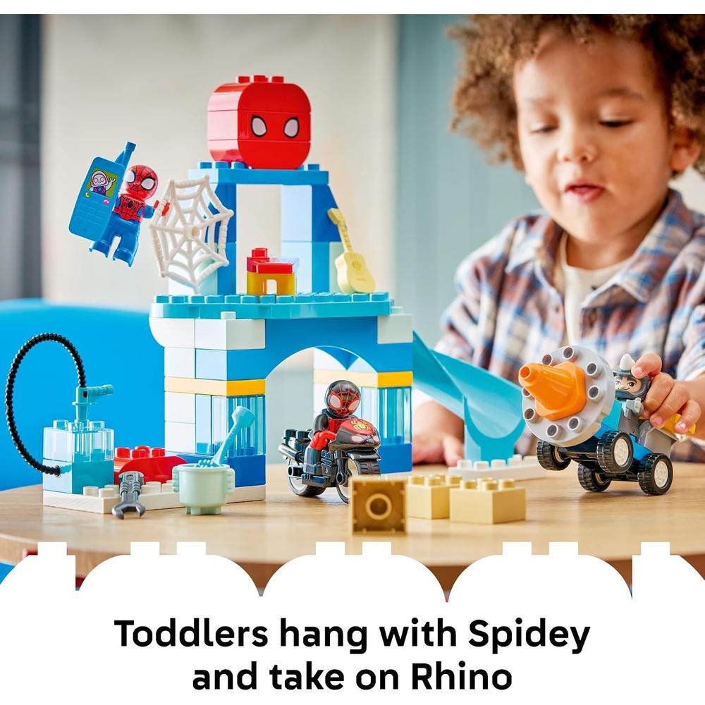 LEGO CUARTEL DE TELARAÑAS DE TEAM SPIDEY MARVEL DUPLO 10464 - 4