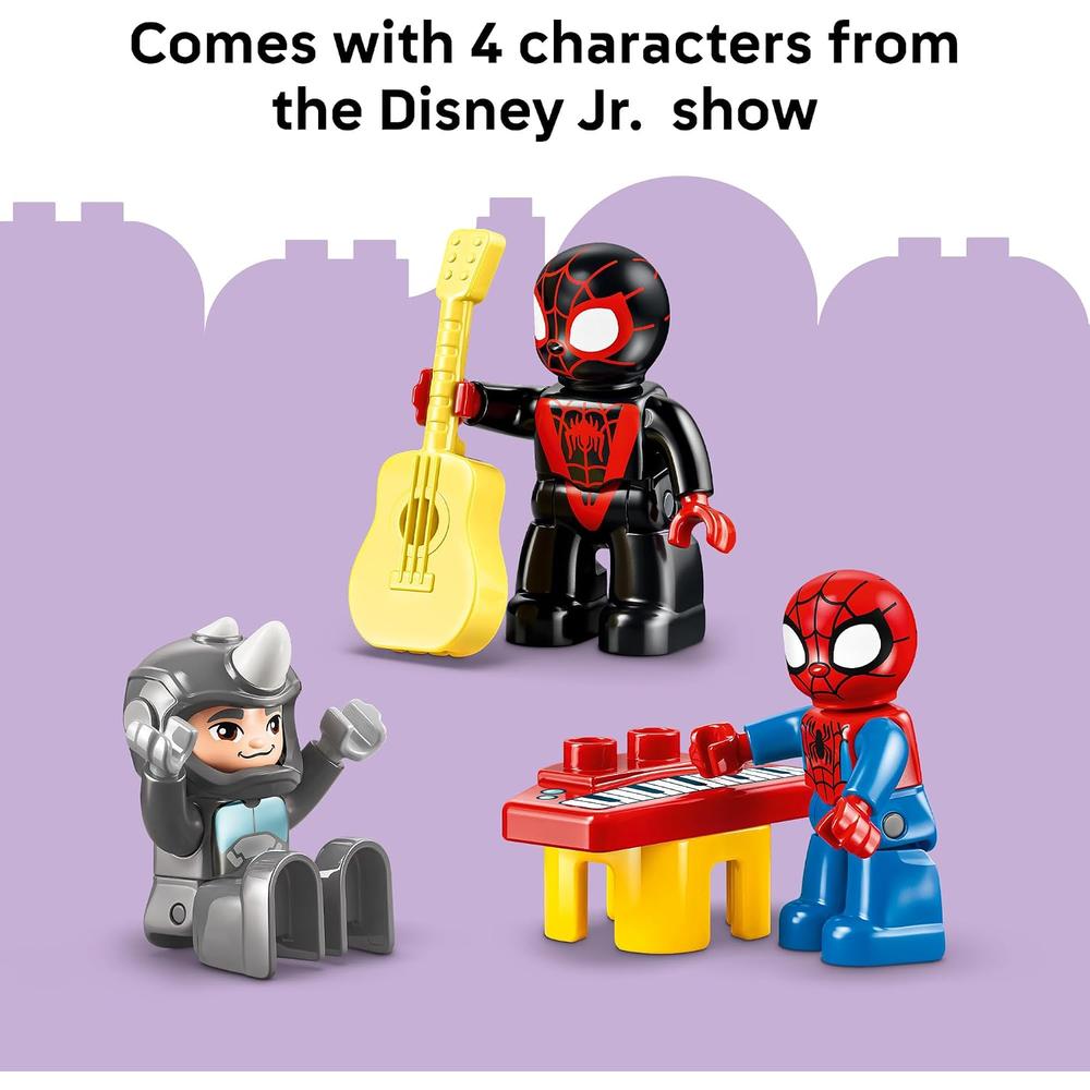 LEGO CUARTEL DE TELARAÑAS DE TEAM SPIDEY MARVEL DUPLO 10464 - 6
