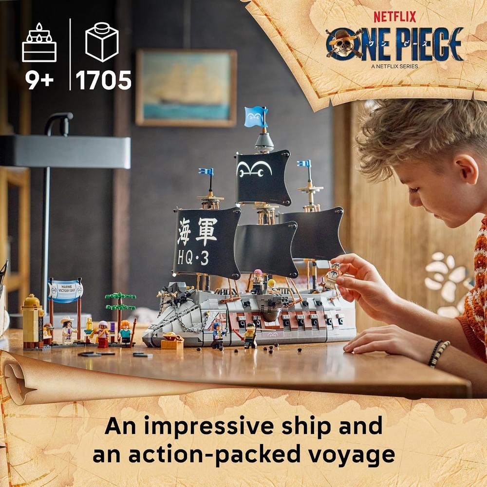 LEGO BUQUE DE GUERRA DE LA MARINA DE GARP ONE PIECE 75646 - 2