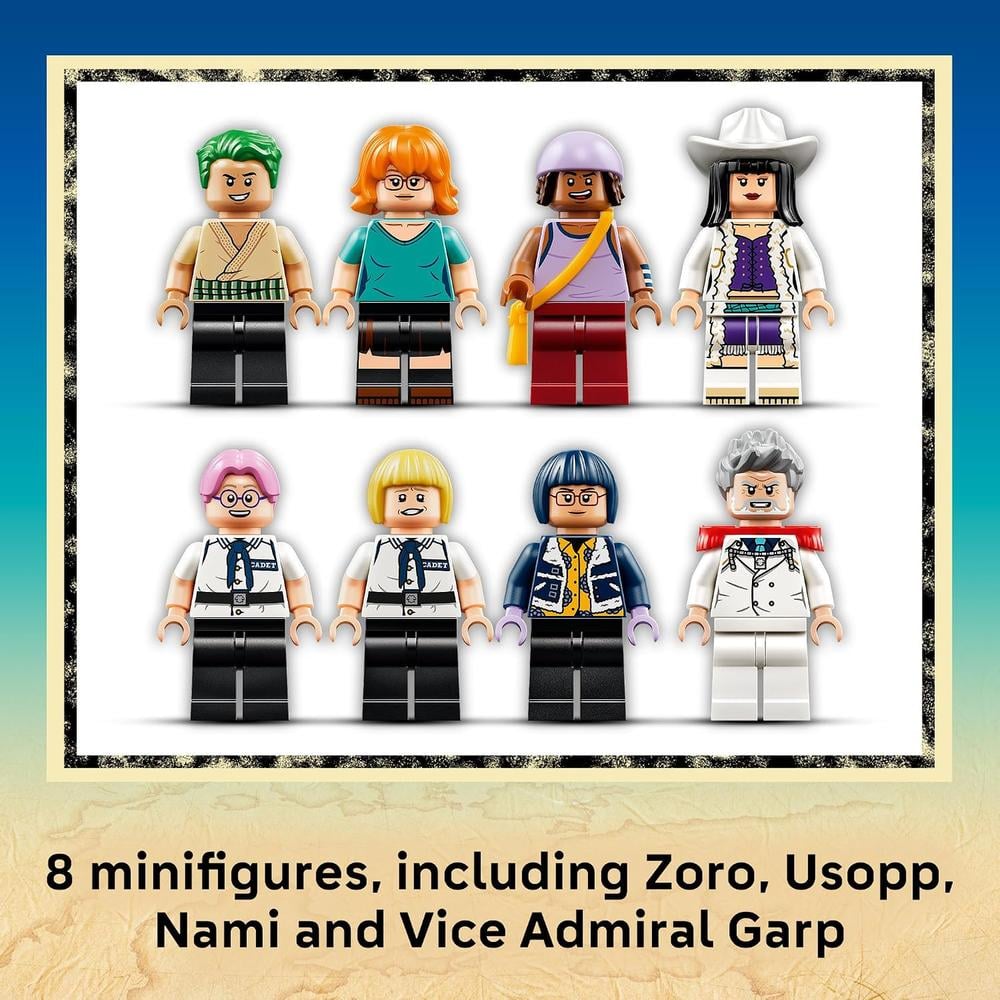 LEGO BUQUE DE GUERRA DE LA MARINA DE GARP ONE PIECE 75646 - 5