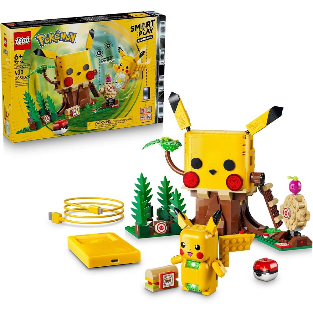 LEGO CASA DE ENTRENAMIENTO CON PIKACHU POKÉMON SMART PLAY 72164 - 1