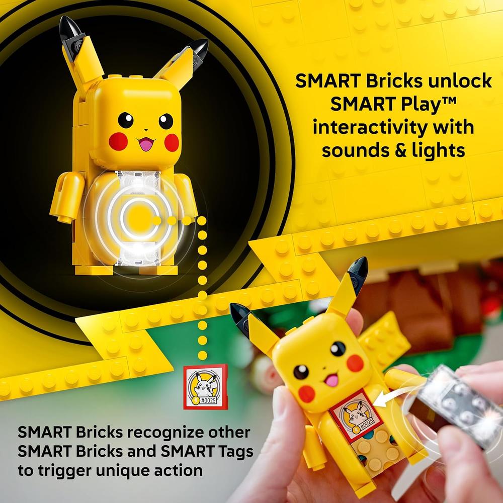 LEGO CASA DE ENTRENAMIENTO CON PIKACHU POKÉMON SMART PLAY 72164 - 4