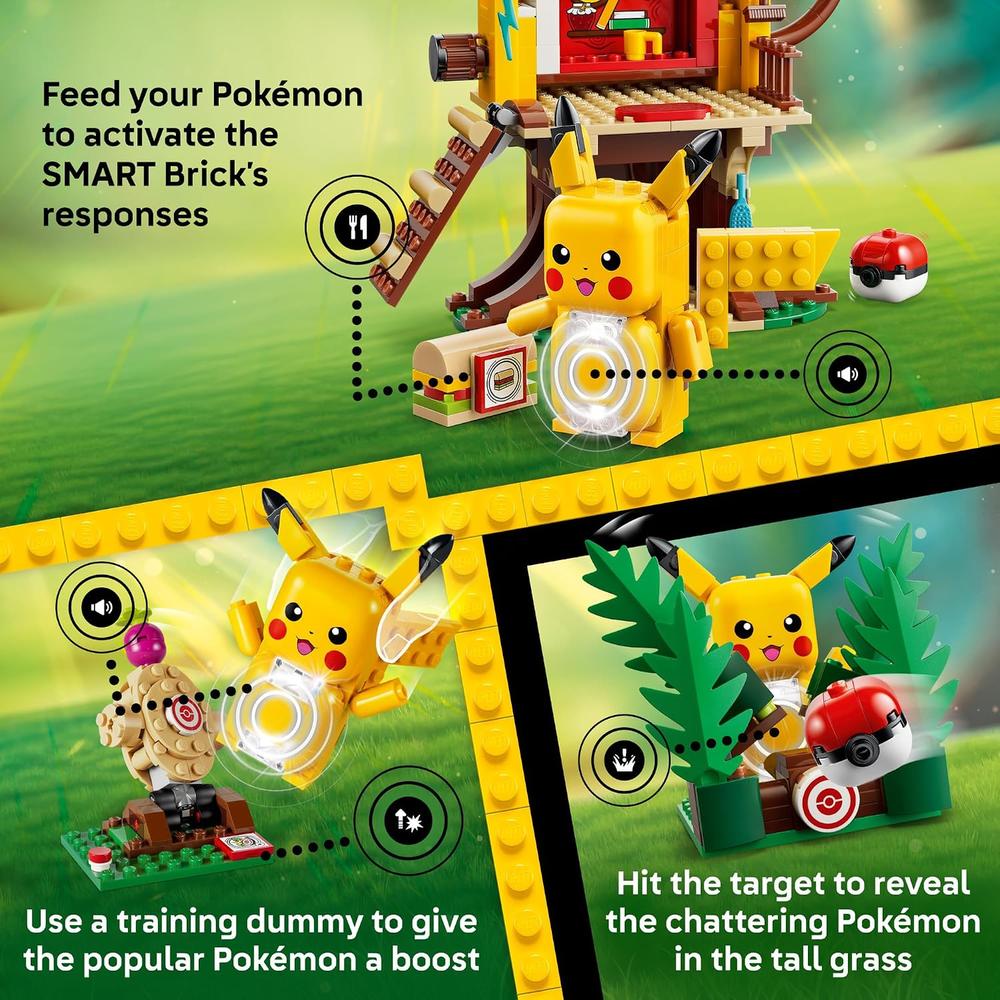 LEGO CASA DE ENTRENAMIENTO CON PIKACHU POKÉMON SMART PLAY 72164 - 5