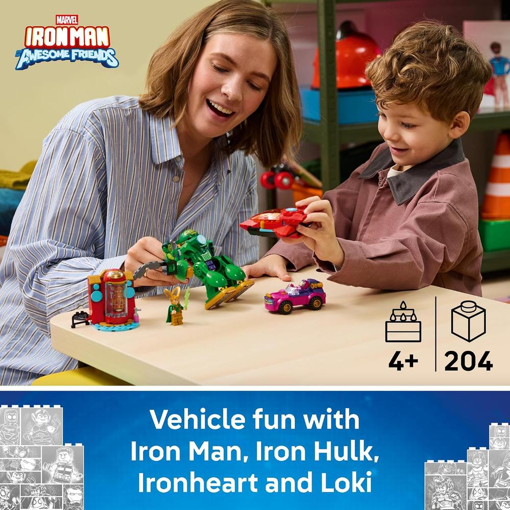 LEGO LOKI CONTRA EL EQUIPO IRON MAN Y SUS INCREÍBLES AMIGOS MARVEL 11211 - 2
