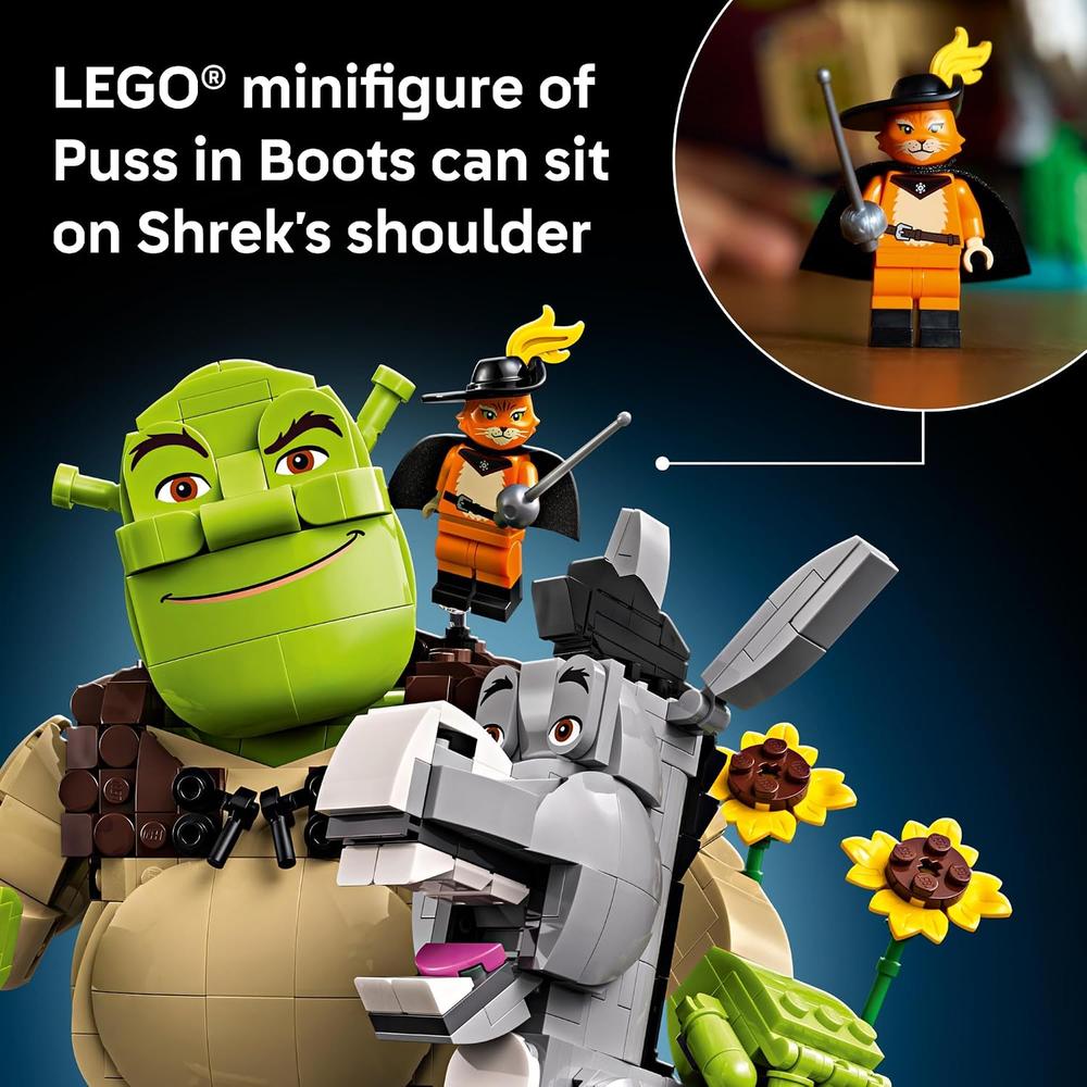 LEGO SHREK, BURRO Y GATO CON BOTAS SHREK 72423 - 5