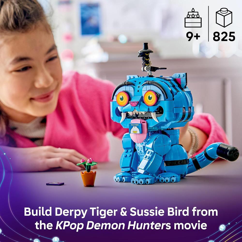 LEGO DERPY TIGER Y SUSSIE BIRD KPOP DEMON HUNTERS 72537 - 3