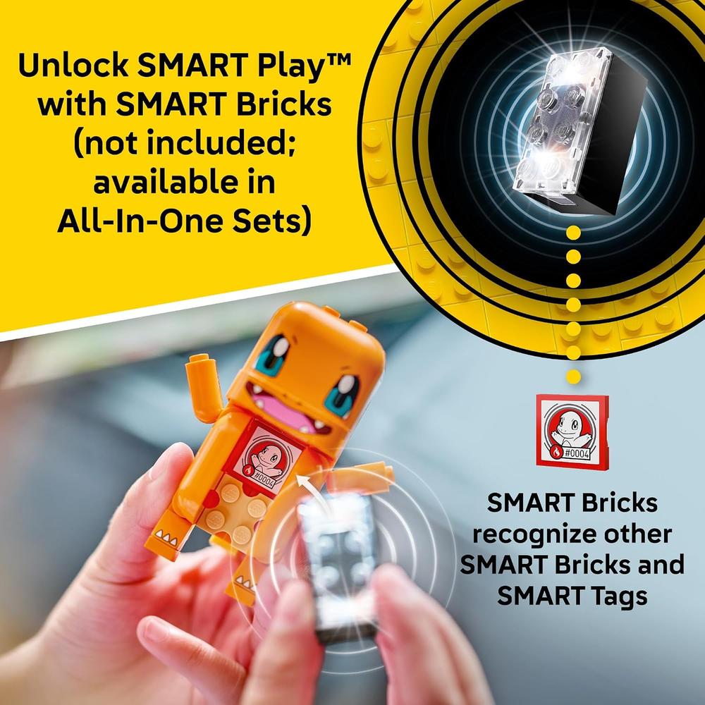 LEGO ENFRENTAMIENTO EN LA CAVERNA DE CHARMANDER Y GEODUDE POKÉMON SMART PLAY 72157 - 5