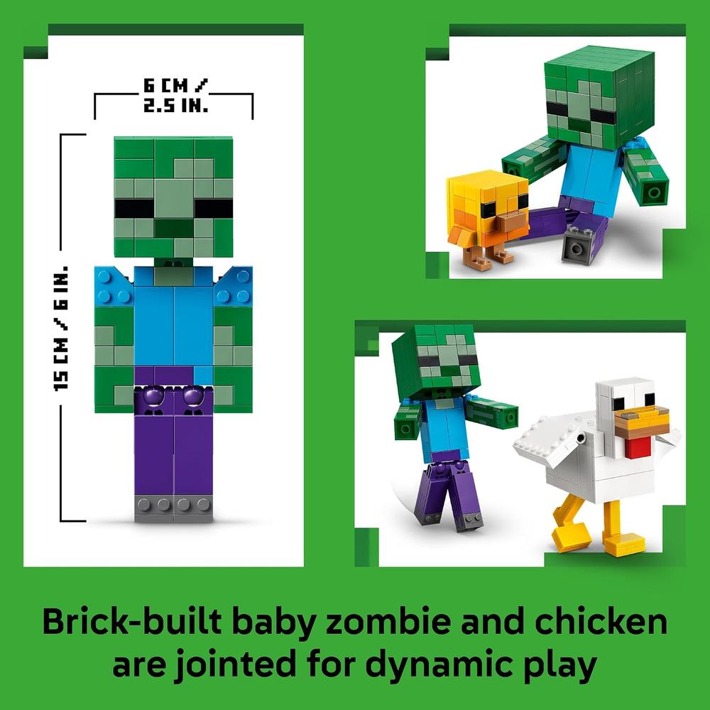 LEGO CHICKEN JOCKEY MINECRAFT 21582 - 2