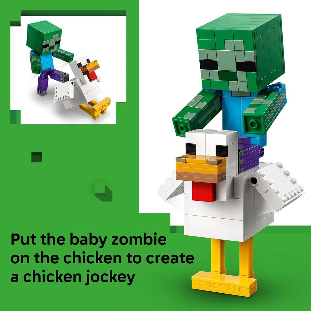 LEGO CHICKEN JOCKEY MINECRAFT 21582 - 4