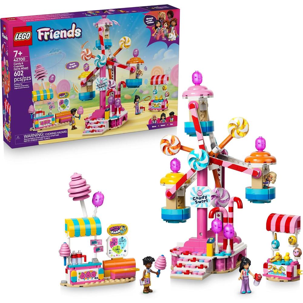 LEGO RUEDA DE LA FORTUNA DE DULCES Y CUPCAKES FRIENDS 42700 - 1