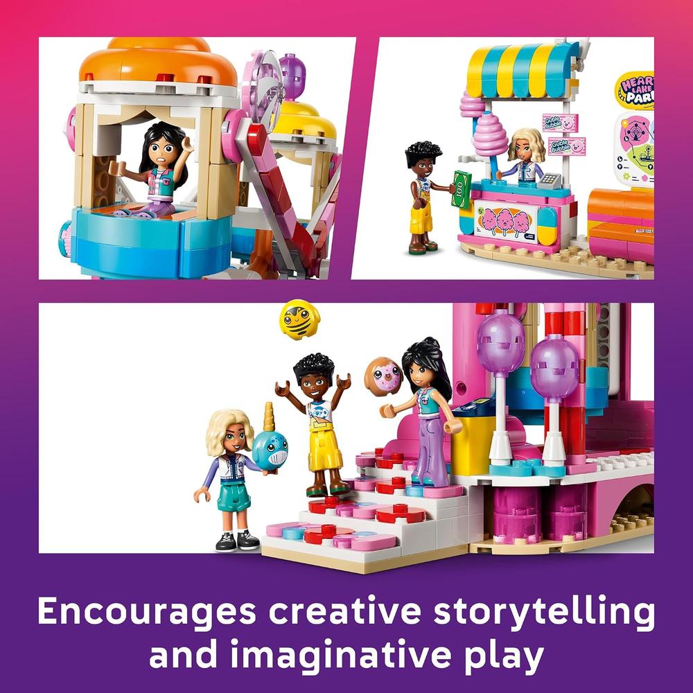 LEGO RUEDA DE LA FORTUNA DE DULCES Y CUPCAKES FRIENDS 42700 - 4
