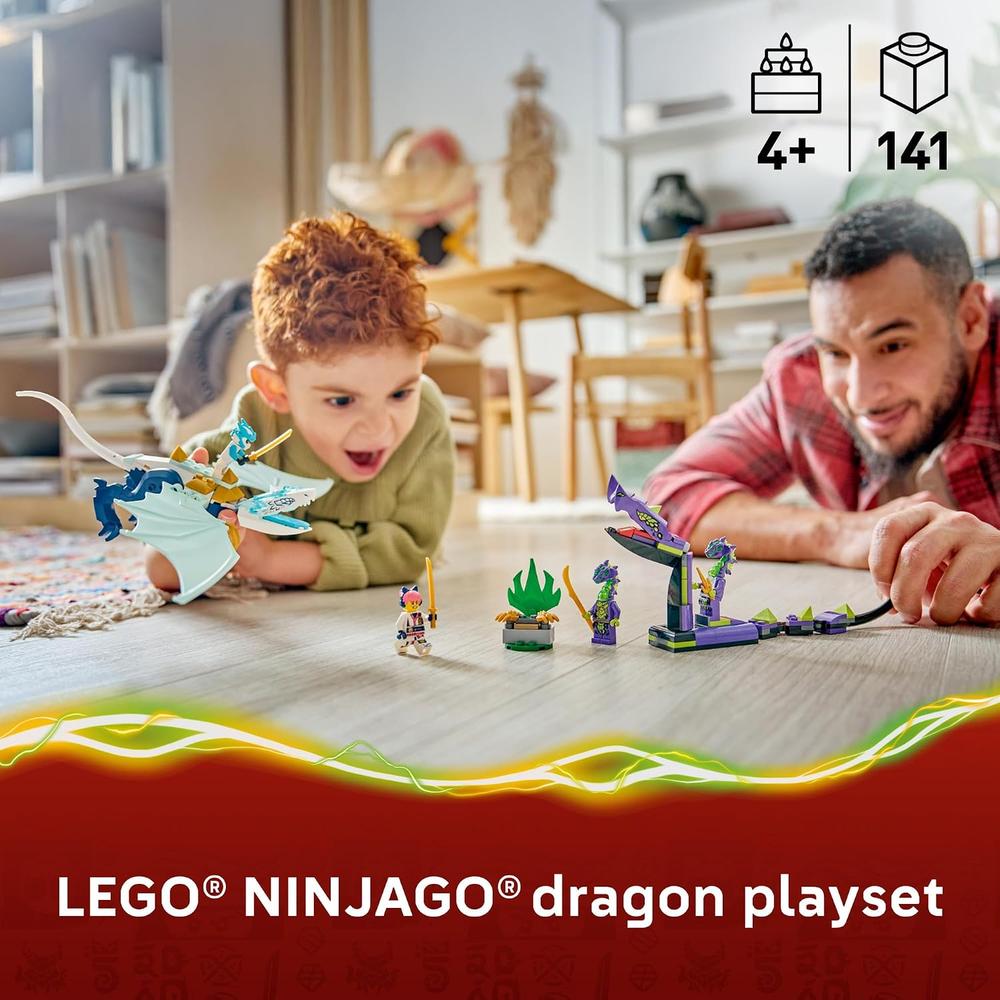 LEGO BATALLA DEL DRAGÓN DE HIELO DE ZANE NINJAGO 71865 - 2