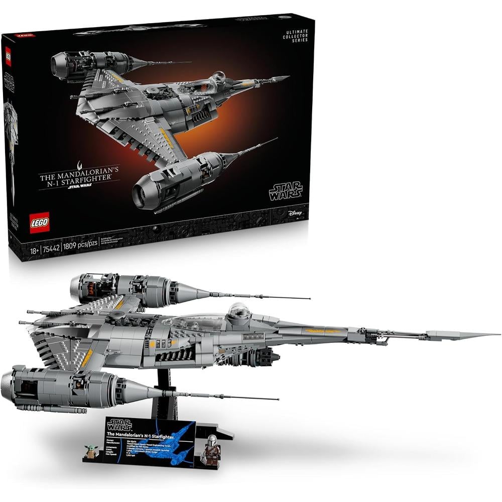 LEGO CAZA ESTELAR N-1 DE THE MANDALORIAN STAR WARS 75442 - 1