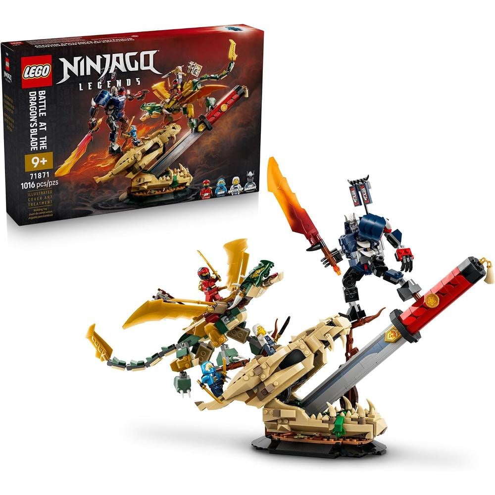 LEGO BATALLA EN LA HOJA DEL DRAGÓN NINJAGO 71871 - 1