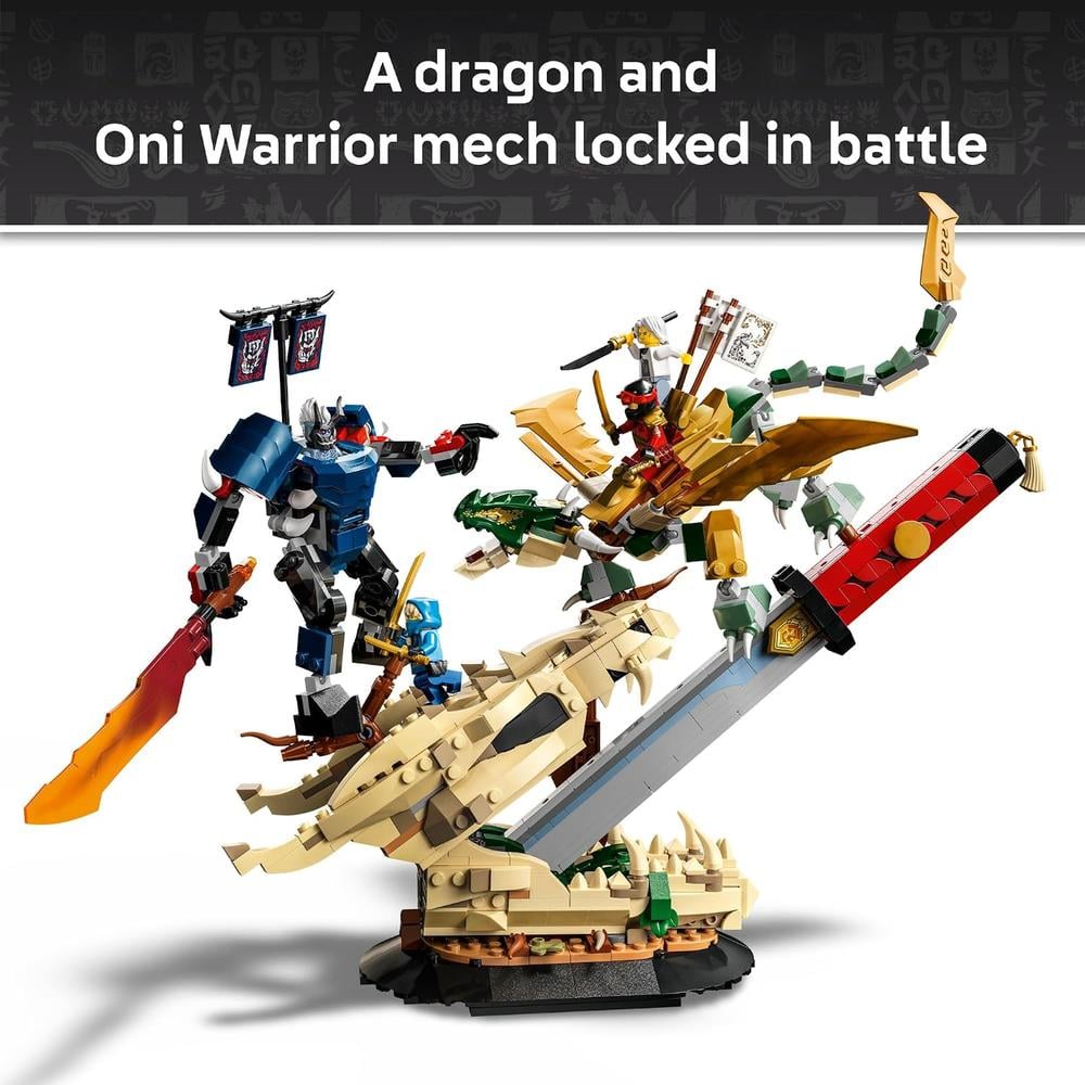 LEGO BATALLA EN LA HOJA DEL DRAGÓN NINJAGO 71871 - 3