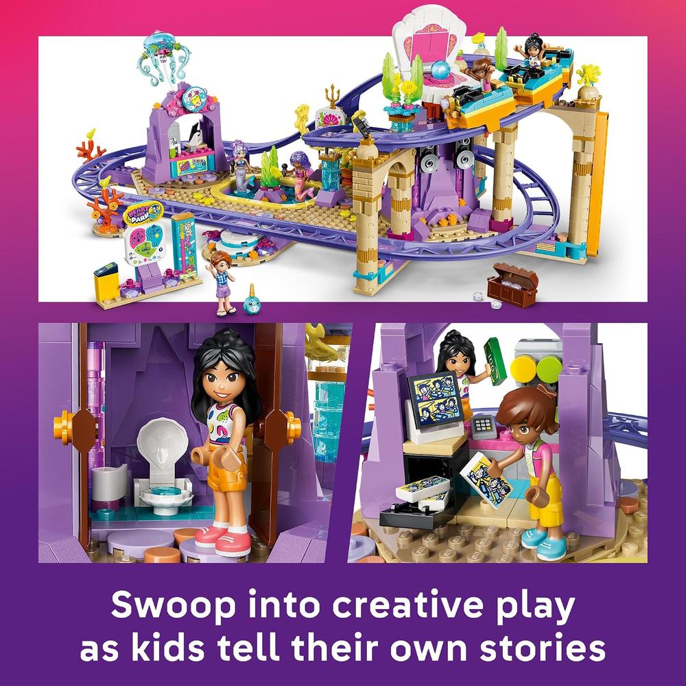 LEGO FRIENDS ATRACCIÓN DE MONTAÑA RUSA DE SIRENA 42703 - 4