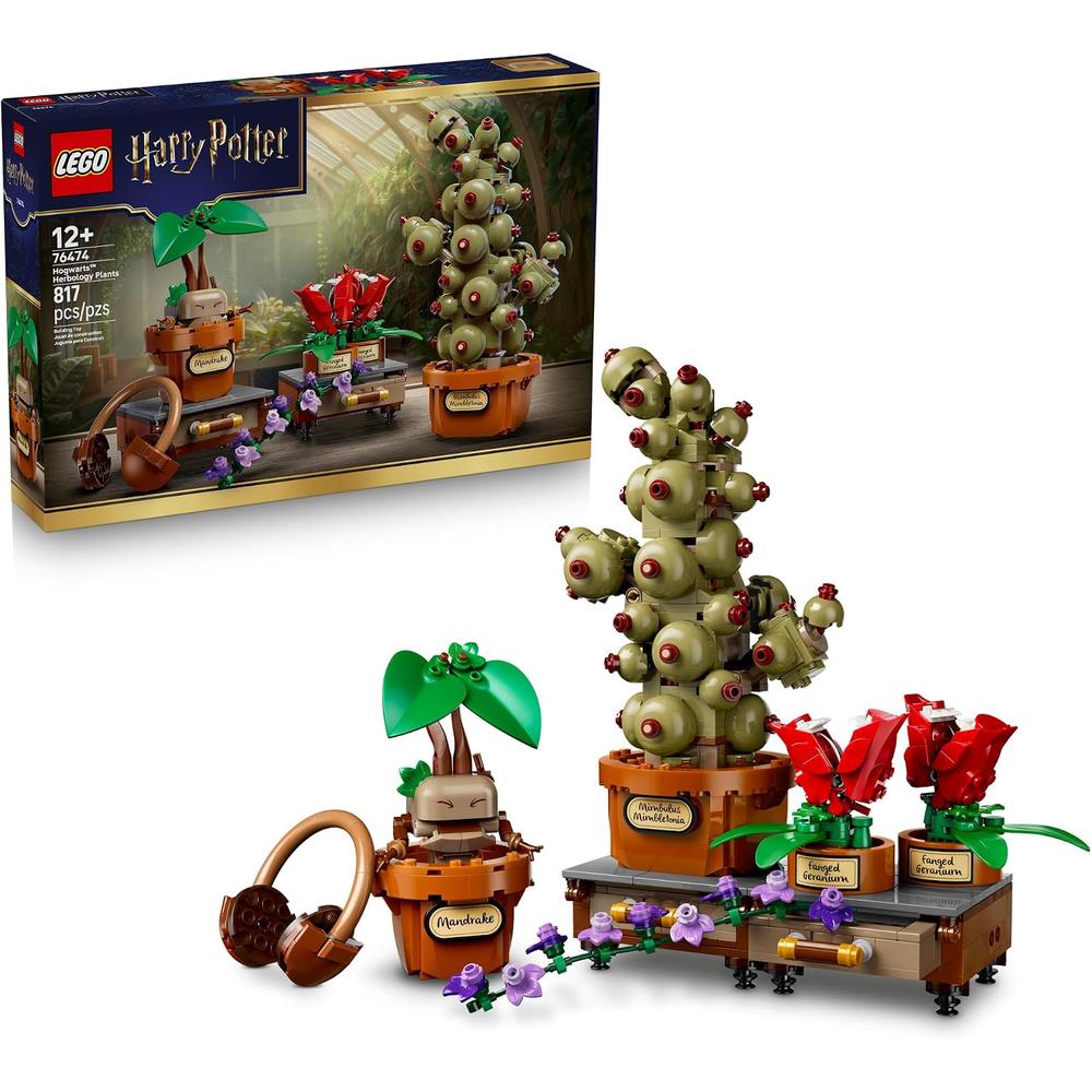 LEGO PLANTAS DE HERBOLOGÍA DE HOGWARTS HARRY POTTER 76474 - 1