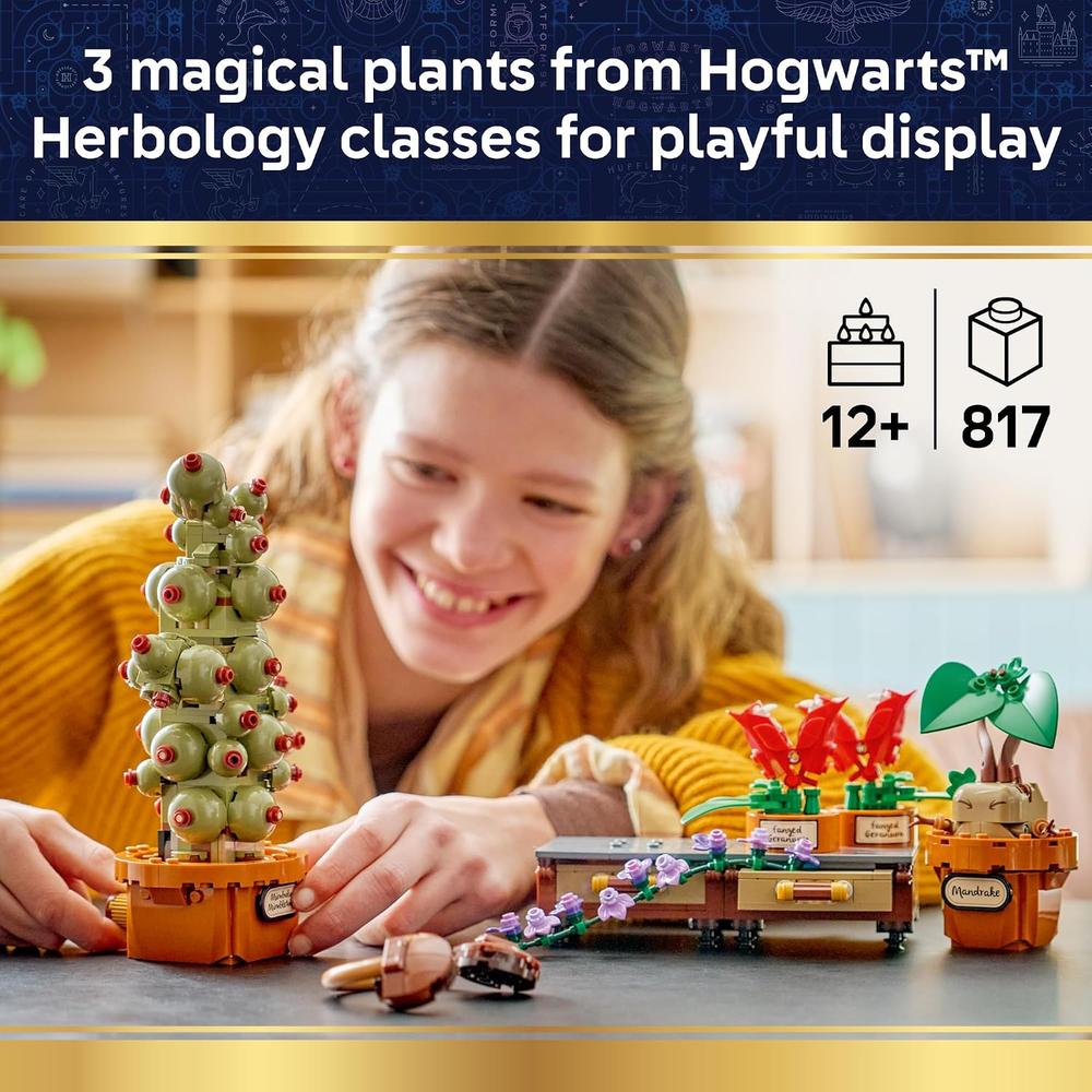 LEGO PLANTAS DE HERBOLOGÍA DE HOGWARTS HARRY POTTER 76474 - 2