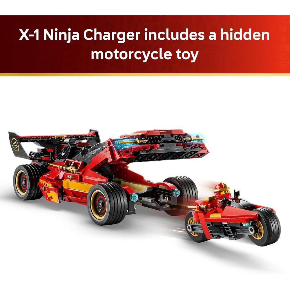 LEGO X-1 NINJA CHARGER 15.º ANIVERSARIO NINJAGO 71867 - 4