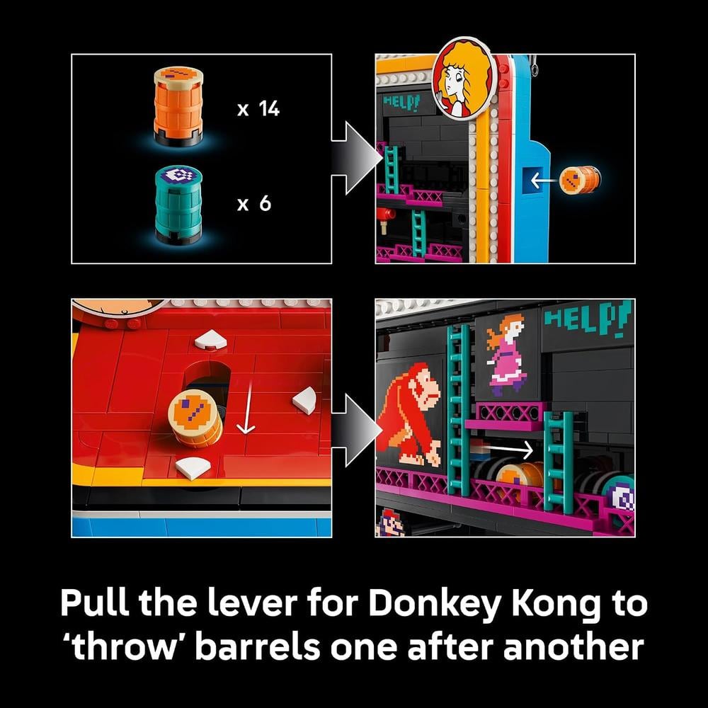 LEGO ARCADE DE DONKEY KONG SUPER MARIO 72051 - 4