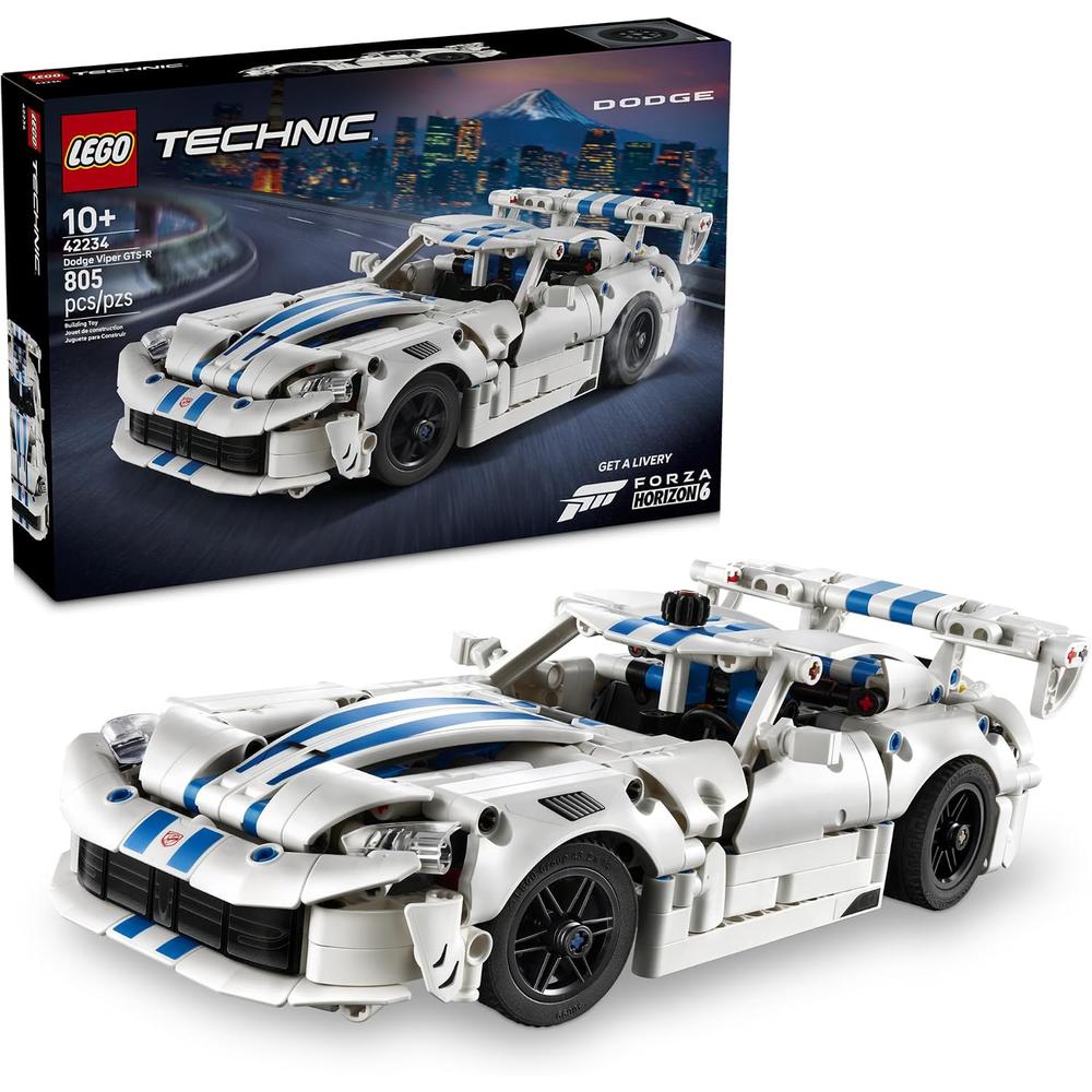 LEGO DODGE VIPER GTS-R SPORTS CAR TECHNIC 42234 - 1