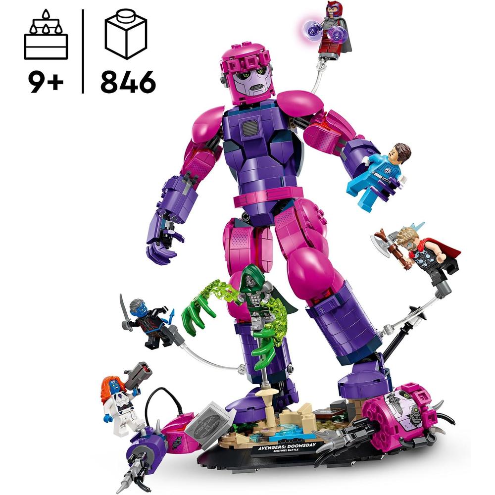 LEGO AVENGERS: DOOMSDAY BATALLA ÉPICA MARVEL 76348 (PREVENTA) - 3