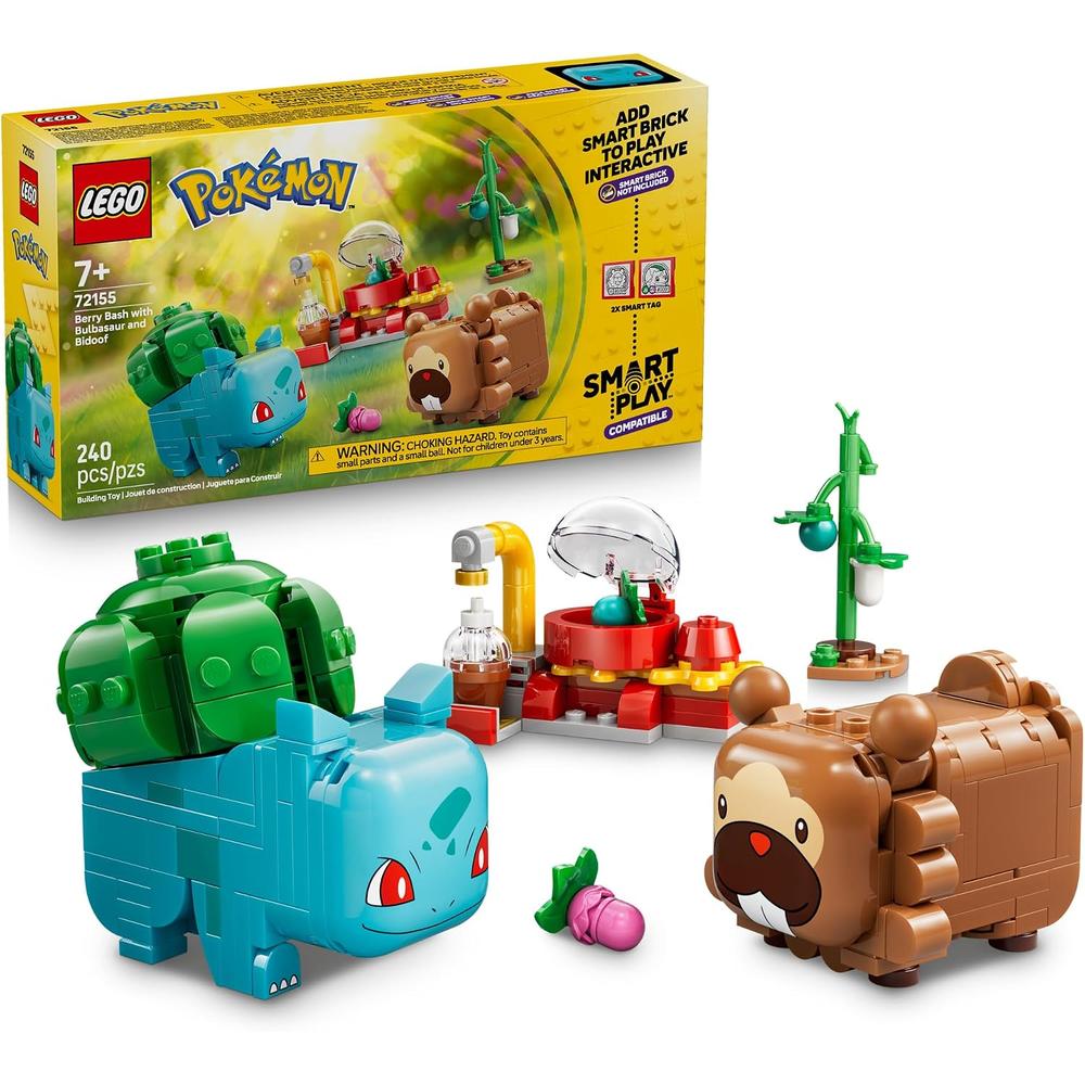 LEGO BERRY BASH CON BULBASAUR Y BIDOOF POKÉMON SMART PLAY 72155 - 1