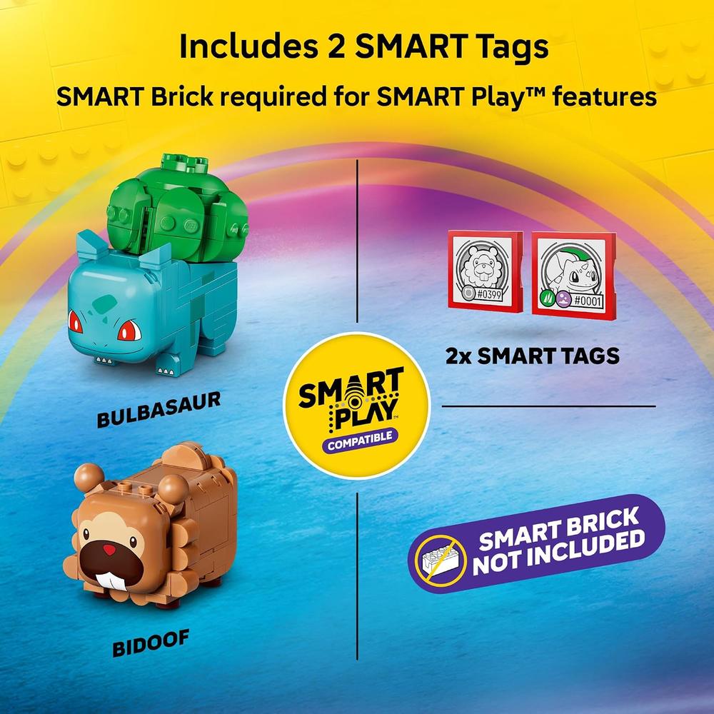LEGO BERRY BASH CON BULBASAUR Y BIDOOF POKÉMON SMART PLAY 72155 - 4