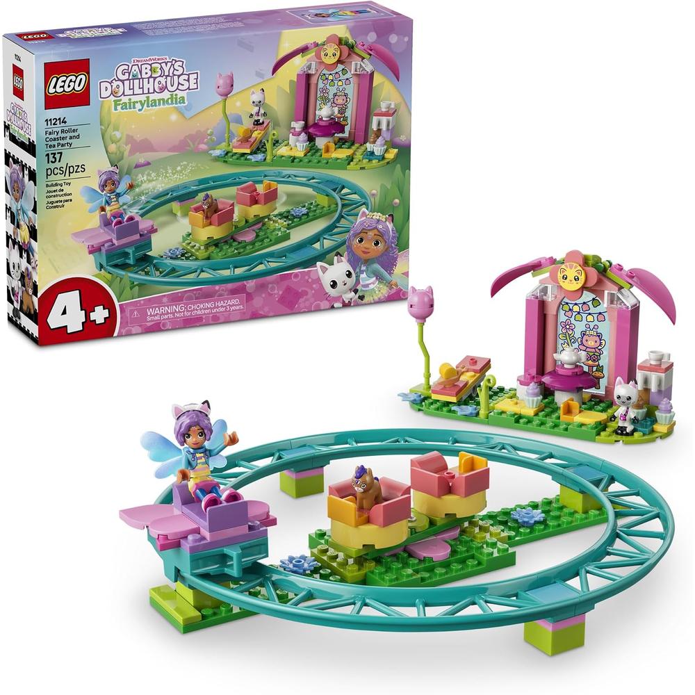 LEGO MONTAÑA RUSA DE HADAS Y FIESTA DEL TÉ GABBY'S DOLLHOUSE 11214 - 1