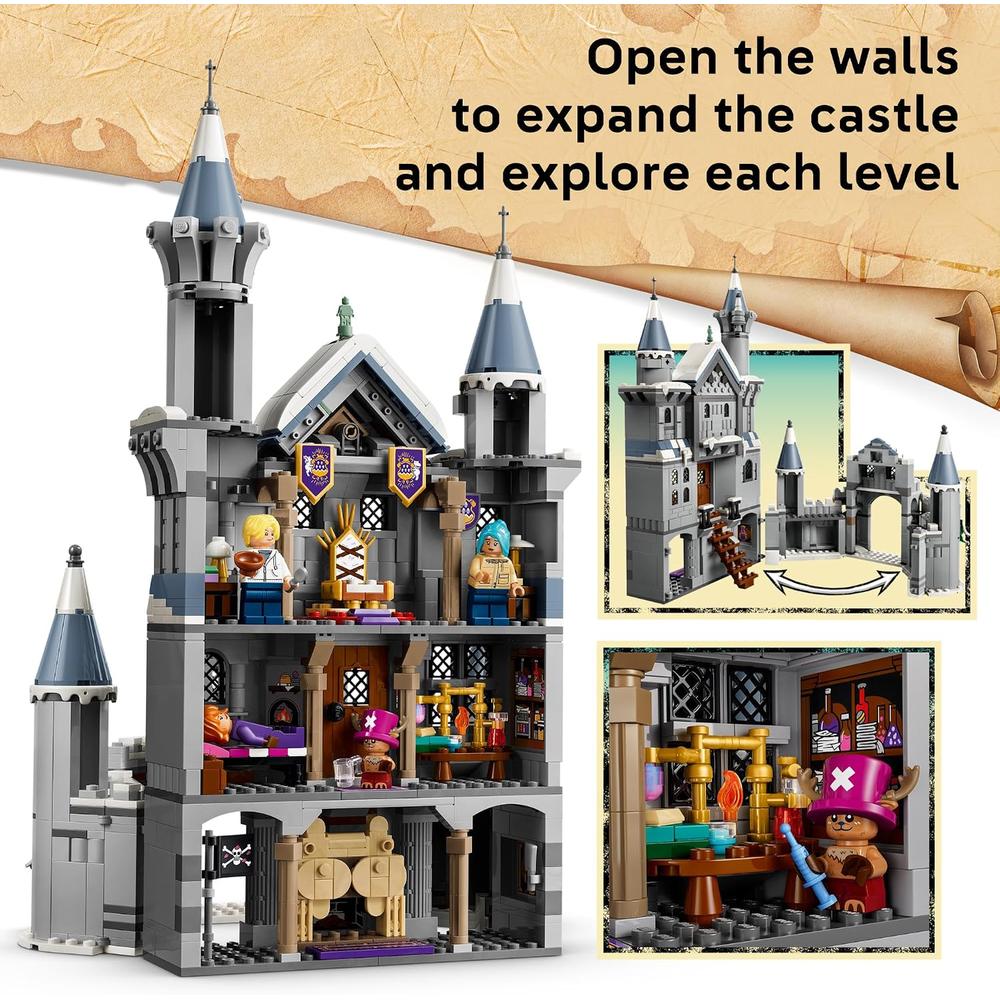 LEGO BATALLA EN EL CASTILLO DRUM ONE PIECE 75645 - 4