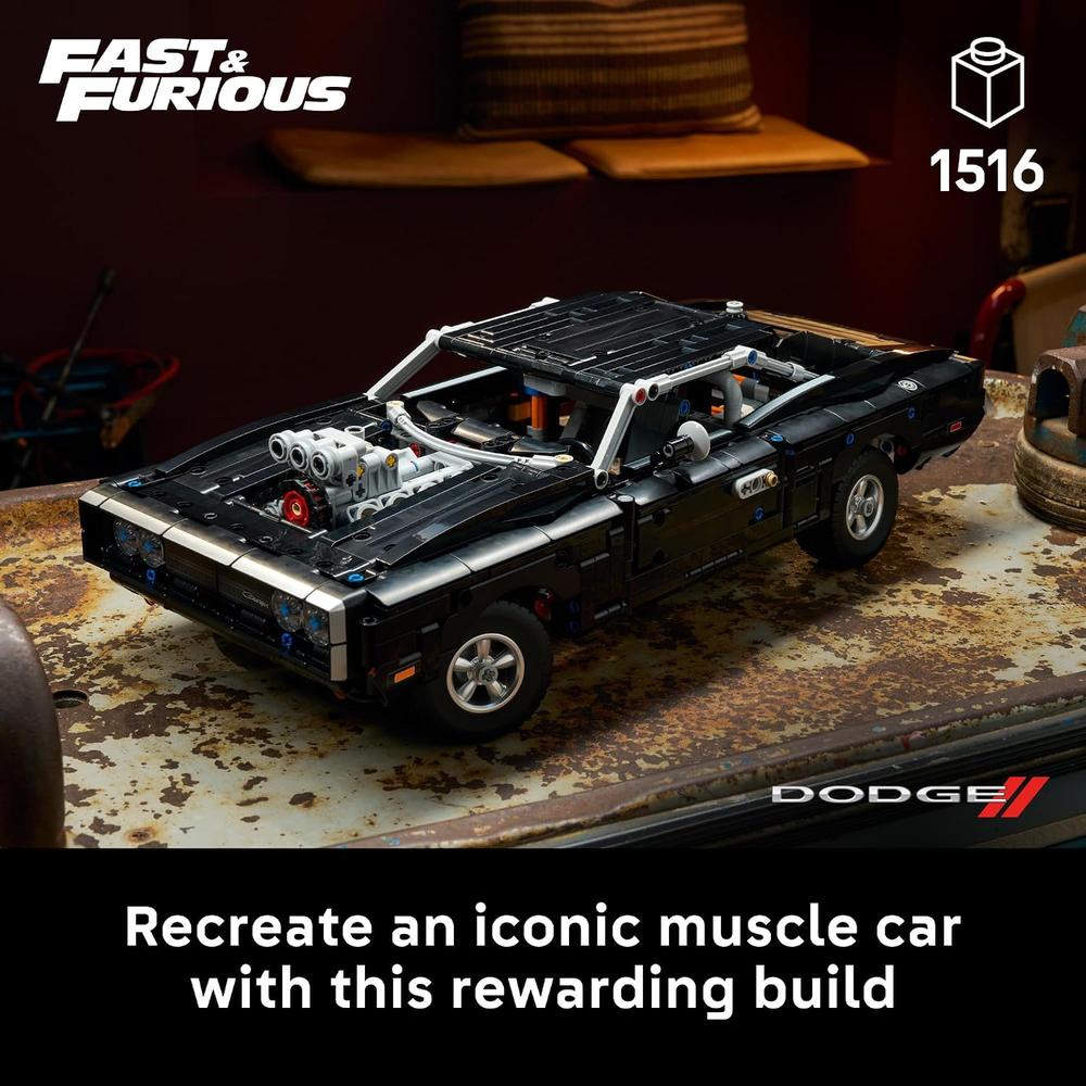 LEGO TECHNIC RAPIDOS Y FURIOSOS DODGE CHARGER R/T 42231 - 3