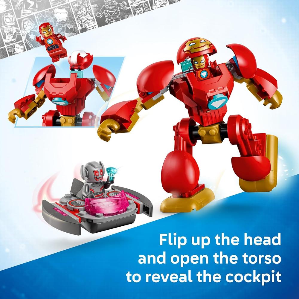LEGO ULTRON CONTRA IRON MAN Y SUS INCREÍBLES AMIGOS MARVEL 11209 - 5