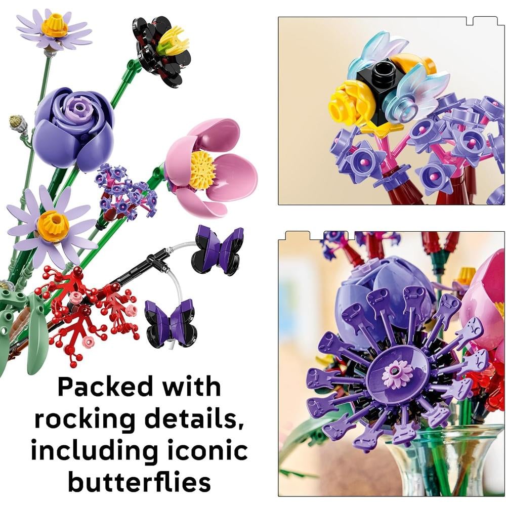 LEGO RAMO DE FLORES DE OLIVIA RODRIGO BOTANICALS 11507 - 4