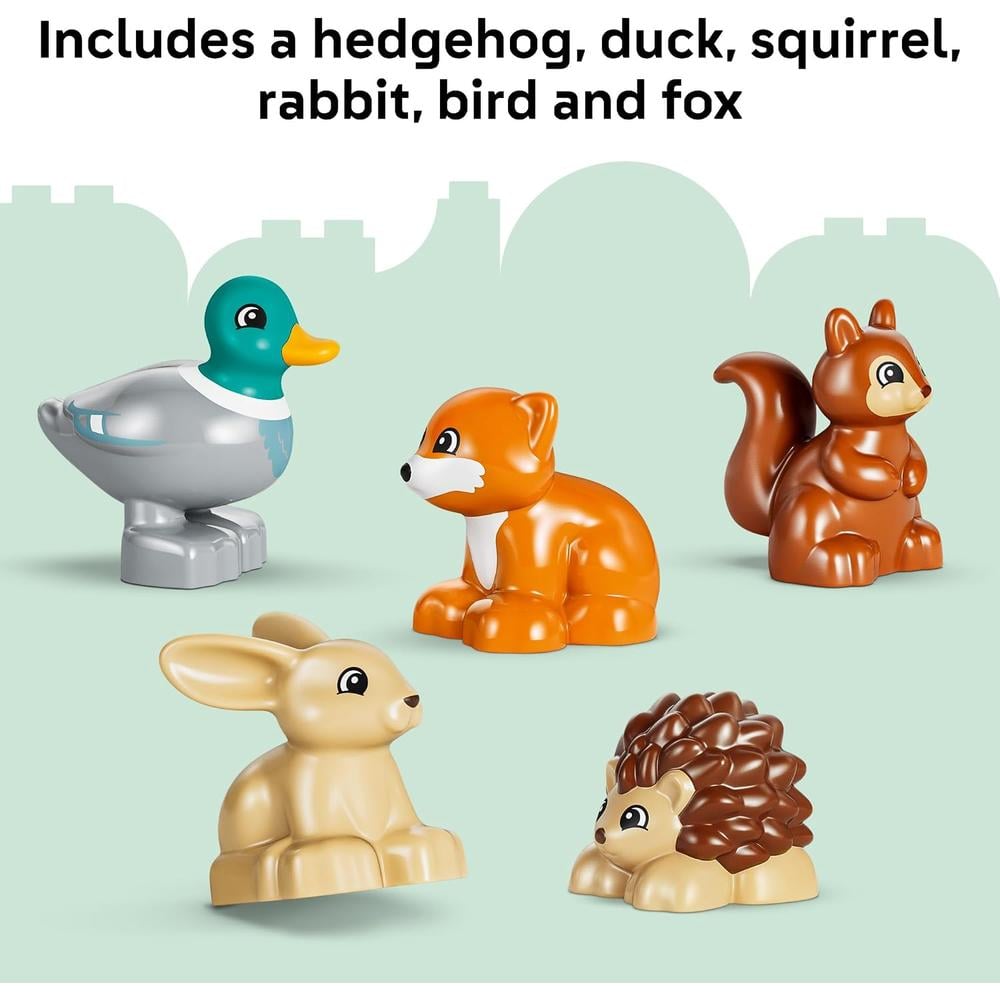 LEGO BOSQUE DE EXPLORACIÓN CON ANIMALES SALVAJES DUPLO TOWN 10480 - 6