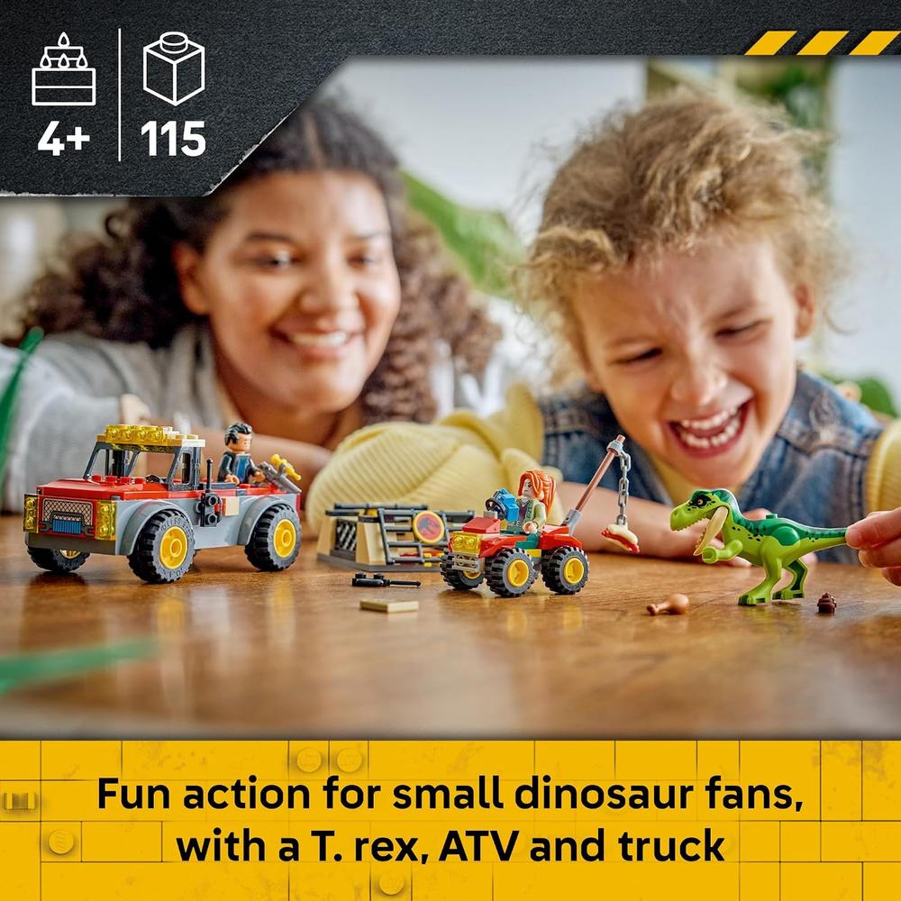 LEGO CAMIÓN DE TRANSPORTE DEL JOVEN T REX JURASSIC WORLD 77978 - 2