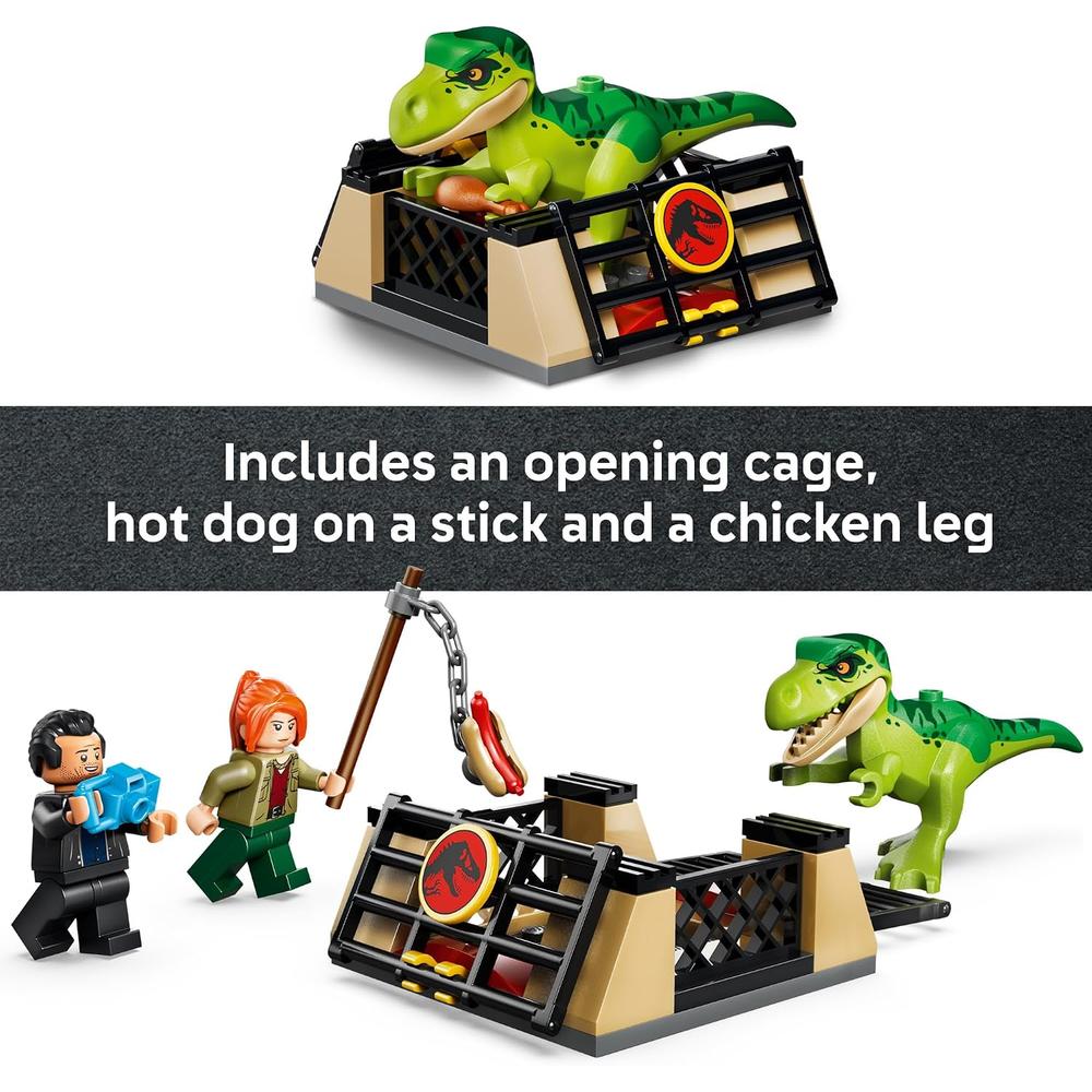 LEGO CAMIÓN DE TRANSPORTE DEL JOVEN T REX JURASSIC WORLD 77978 - 6