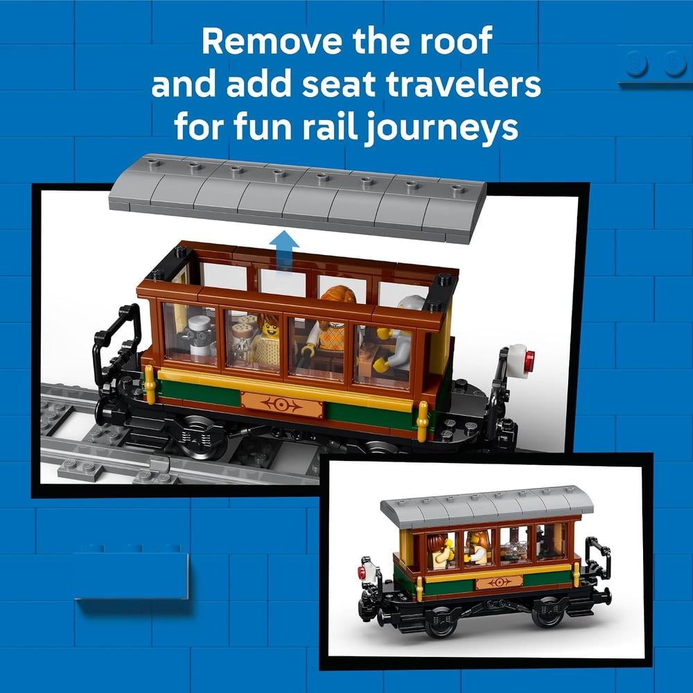 LEGO TREN DE VAPOR VINTAGE CITY 60511 - 5