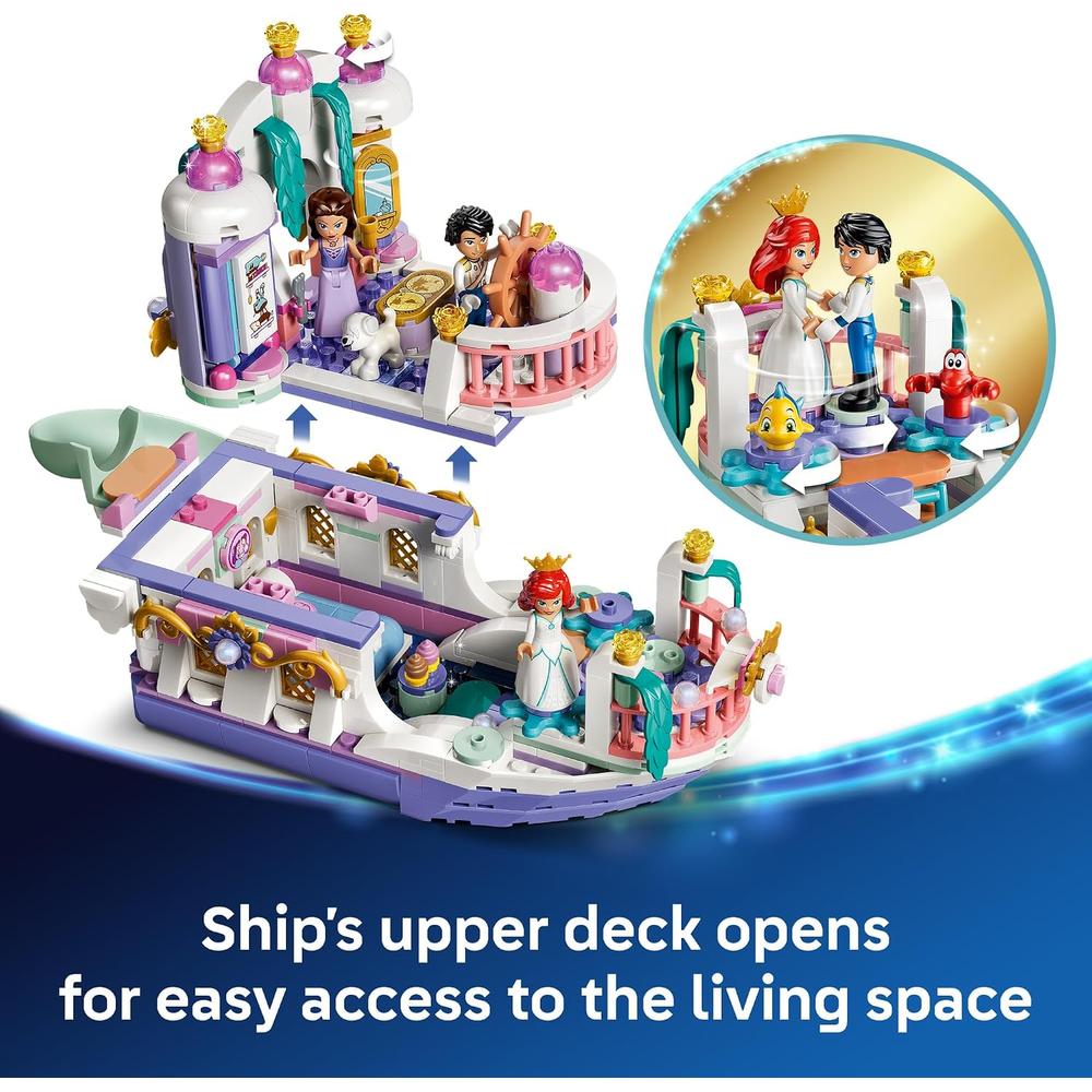 LEGO BARCO DE BODA REAL DE ARIEL DISNEY PRINCESS 43299 - 3