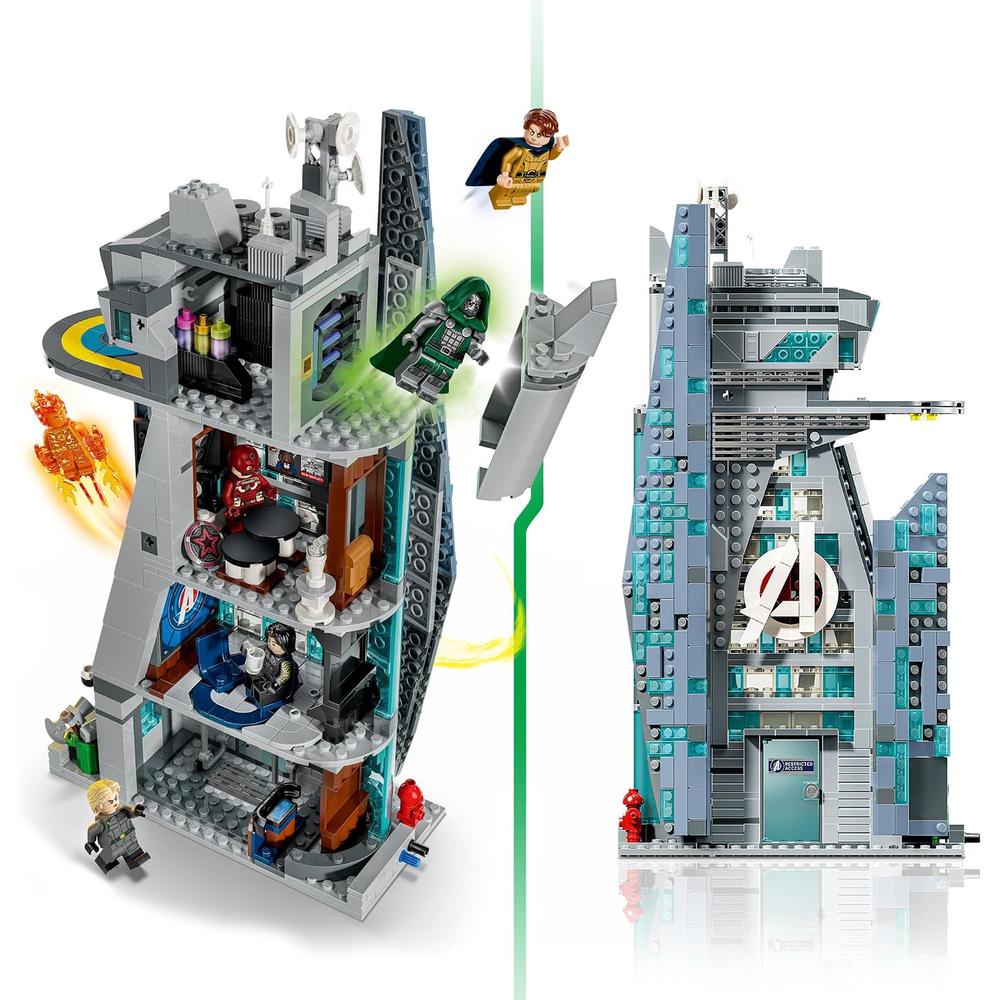 LEGO AVENGERS: DOOMSDAY TORRE DE LOS NUEVOS VENGADORES MARVEL 76352 (PREVENTA) - 4