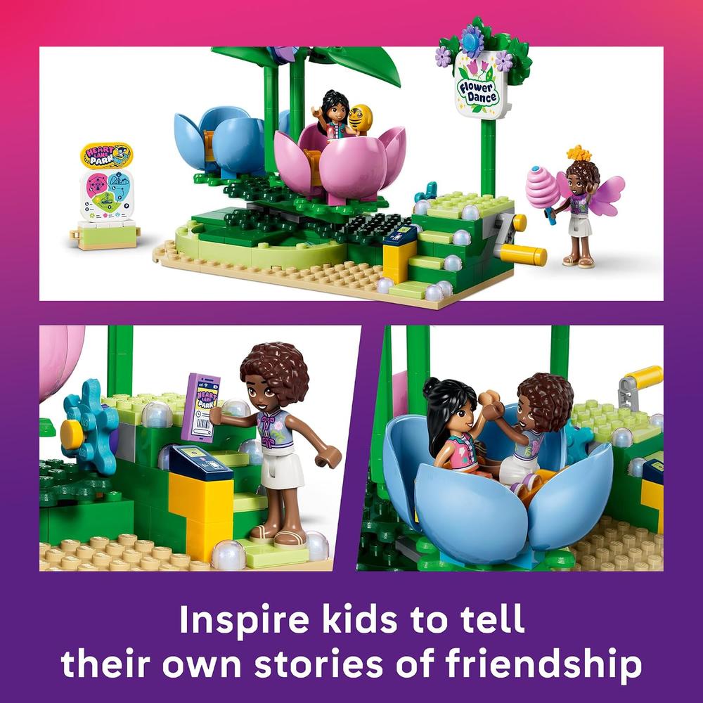 LEGO ATRACCIÓN DE TAZAS DE TÉ GIRATORIAS CON FLORES Y HADAS FRIENDS 42702 - 4