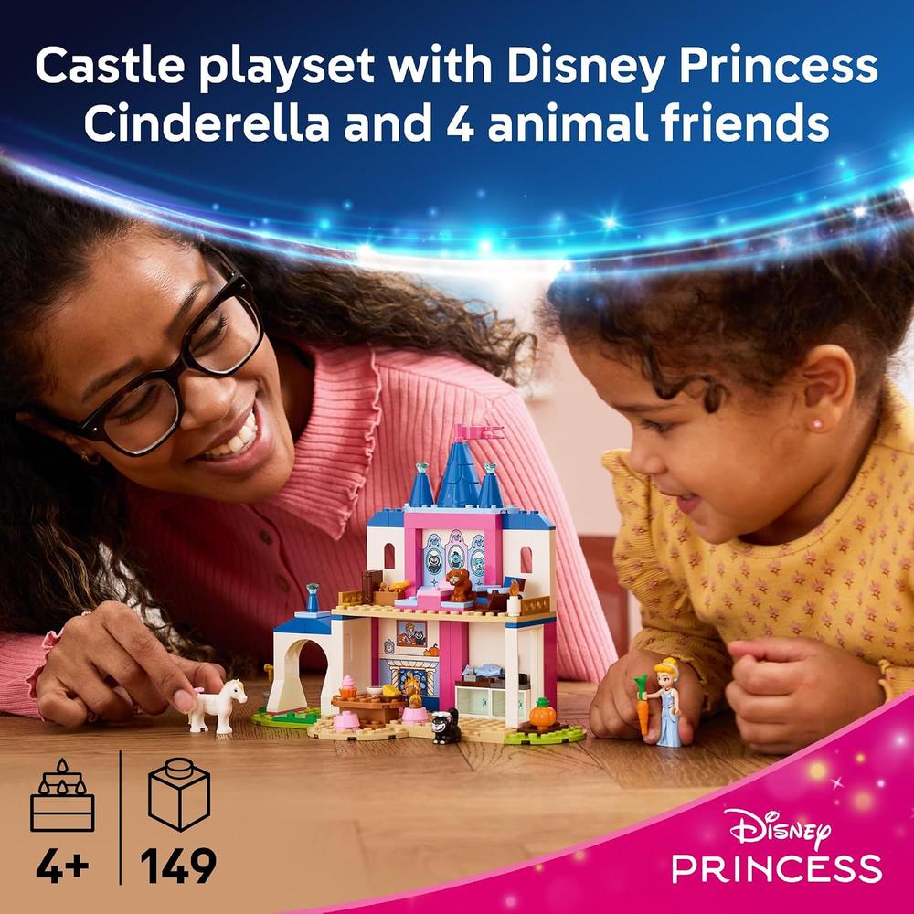 LEGO CASTILLO DE CENICIENTA Y SUS AMIGOS ANIMALES DISNEY PRINCESS 43283 - 3