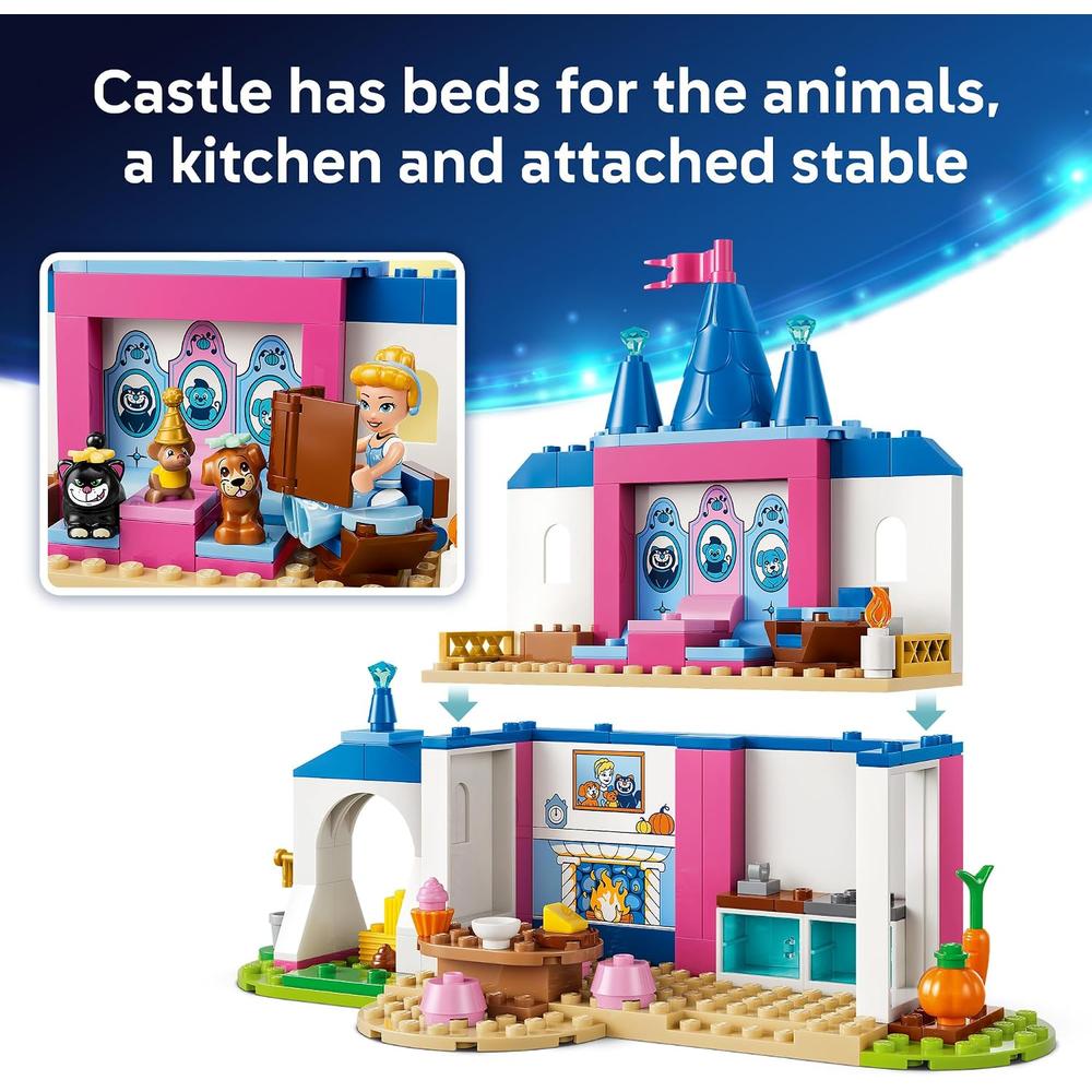LEGO CASTILLO DE CENICIENTA Y SUS AMIGOS ANIMALES DISNEY PRINCESS 43283 - 5