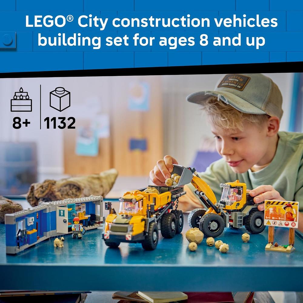 LEGO CAMIÓN VOLQUETE Y CARGADORA FRONTAL CITY 60494 - 2