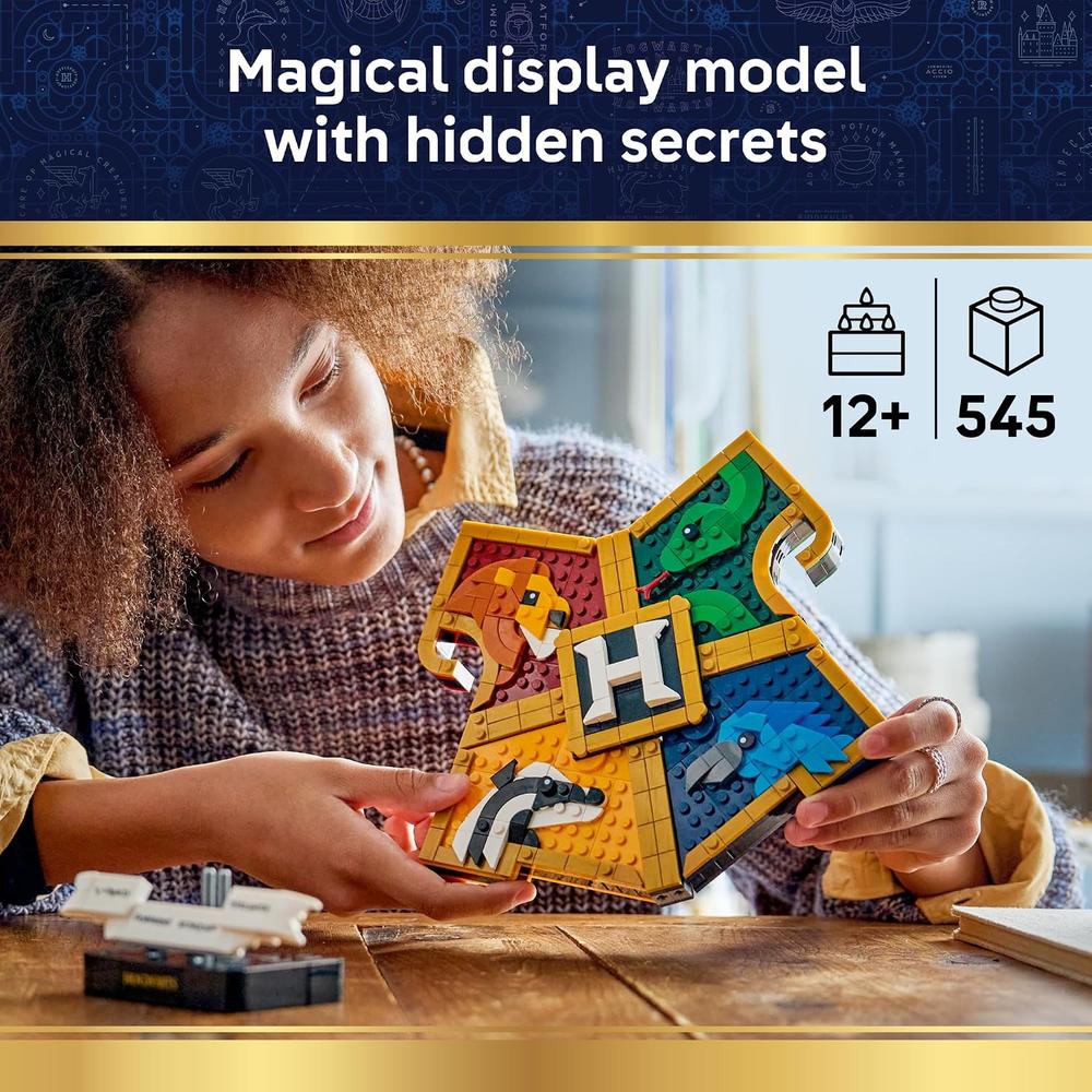 LEGO ESCUDO DE LA CASA DE HOGWARTS HARRY POTTER 76462 - 2