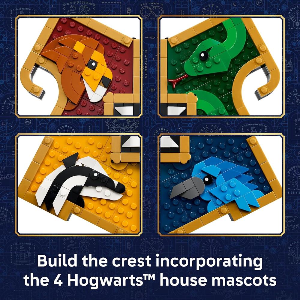 LEGO ESCUDO DE LA CASA DE HOGWARTS HARRY POTTER 76462 - 3