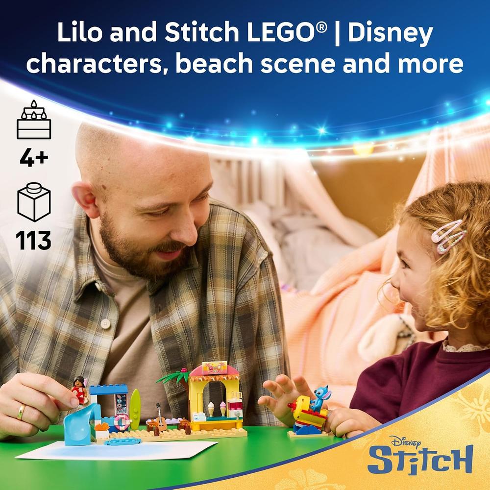 LEGO DIVERSIÓN EN LA PLAYA CON LILO Y STITCH DISNEY 43280 - 2