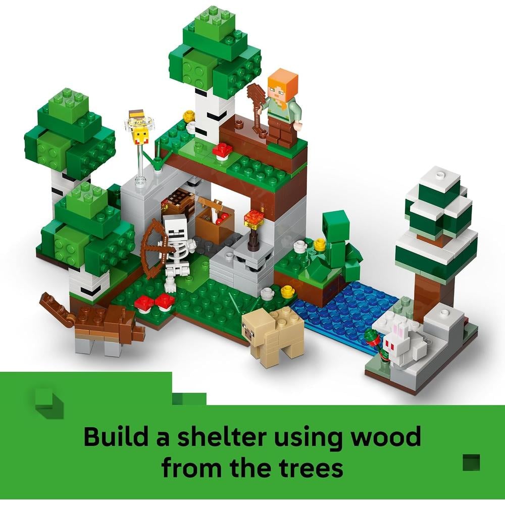 LEGO AVENTURA DE LA PRIMERA NOCHE MINECRAFT 21593 - 3